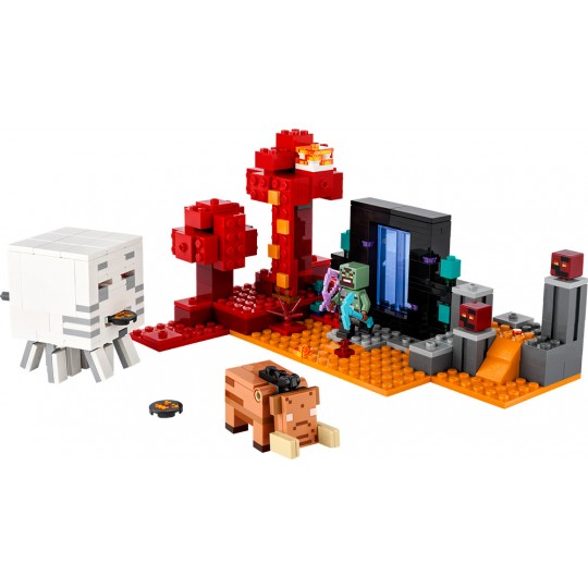 LEGO® Minecraft: The Nether Portal Ambush