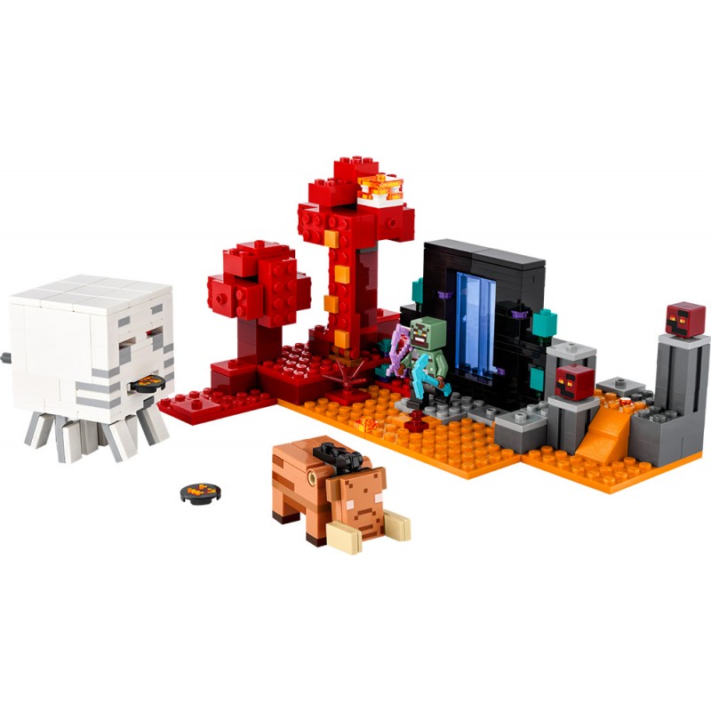 LEGO® Minecraft: The Nether Portal Ambush