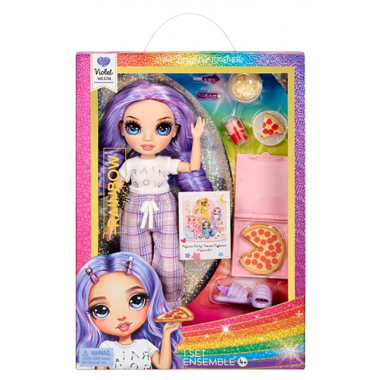 Rainbow High Fashion Doll PJ Party Doll Violet