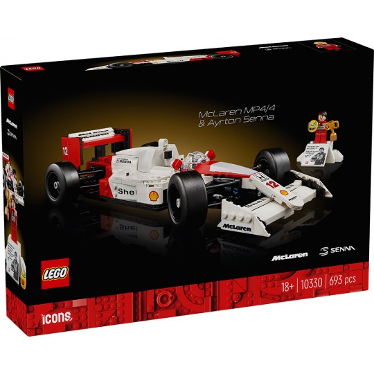 LEGO® Technic™: McLaren MP4/4 &amp; Ayrton Senna