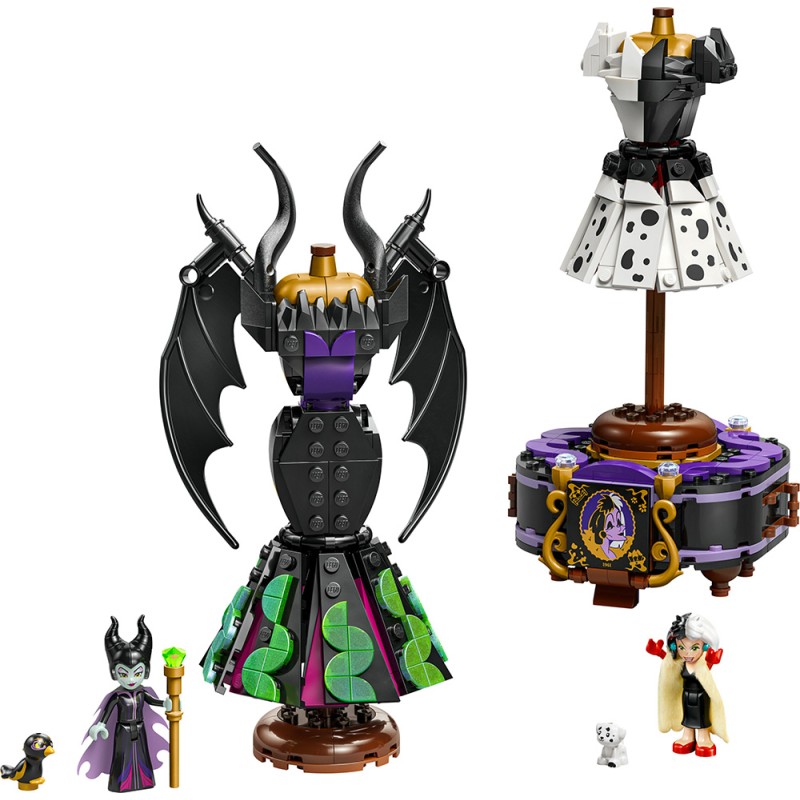 LEGO® DISNEY : Maleficent's and Cruella De Vil's Dresses