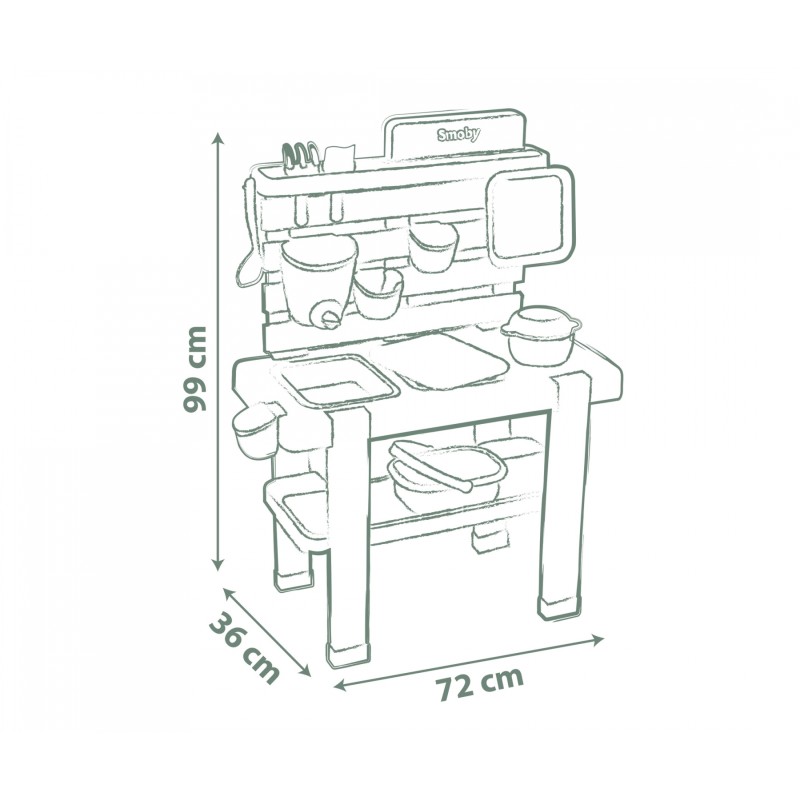 Smoby Life Mud Kitchen