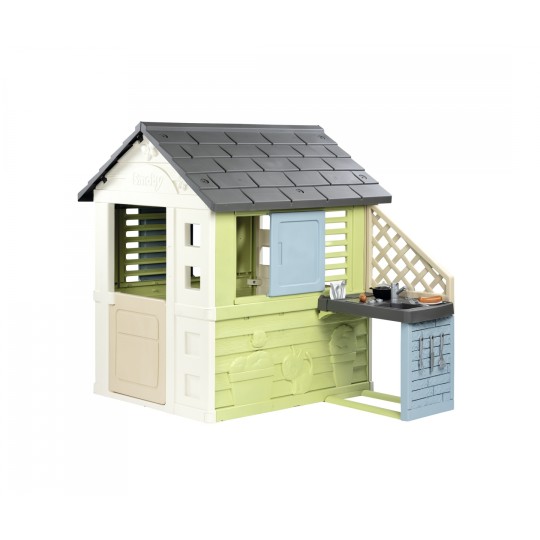 Smoby Life Pretty Playhouse + Kitchen