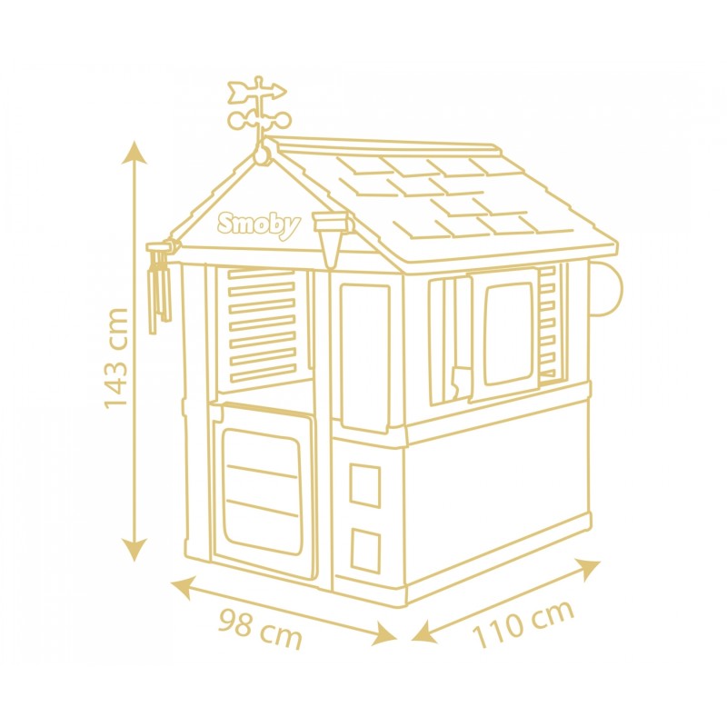 Smoby 4 Seasons playhouse