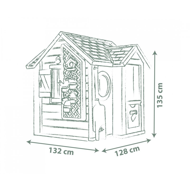 Smoby Life Garden House
