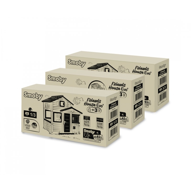 Smoby Life Friends House Playhouse