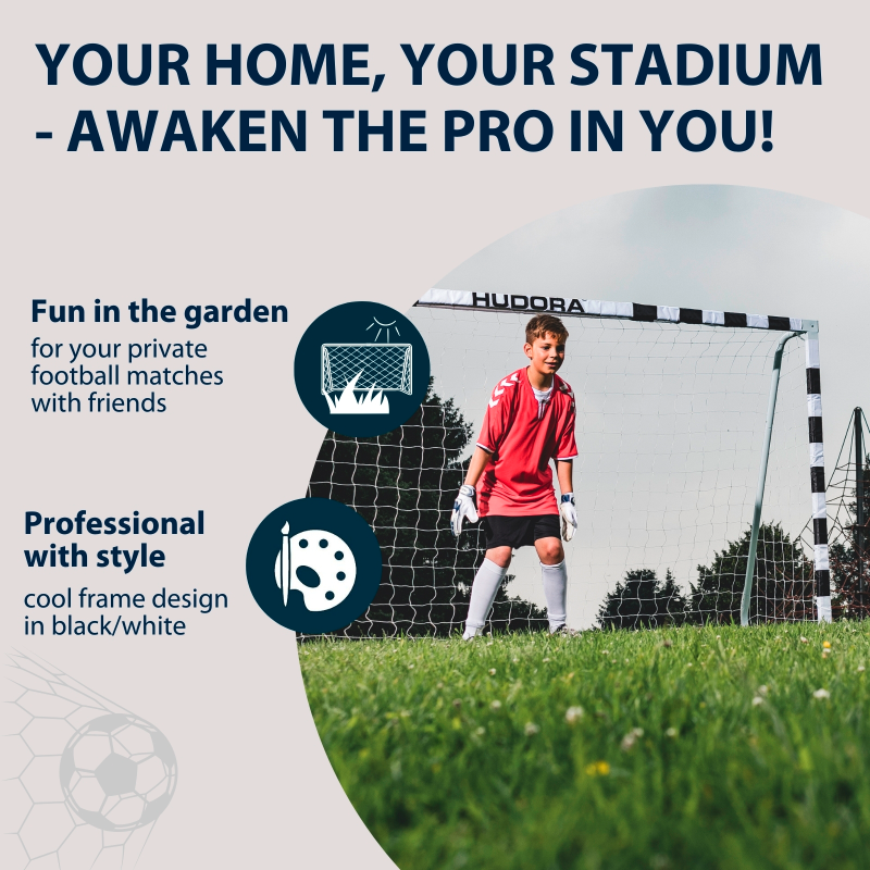 HUDORA football goal stadium