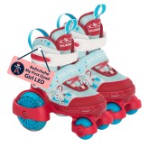 Roller skate My First Quad LED, Girl, size 30-33