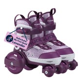 Roller skate My First Quad, lavender, size 30-33