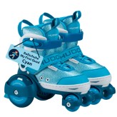 Roller skate My First Quad, cyan, size 30-33