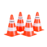 HUDORA Pylons, 4 pieces