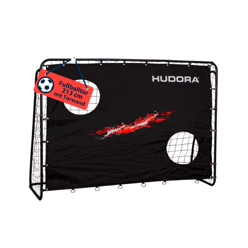 HUDORA football goal trainer with goal wall