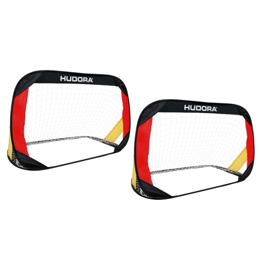 Hudora Pop-up Soccer goal, set of 2
