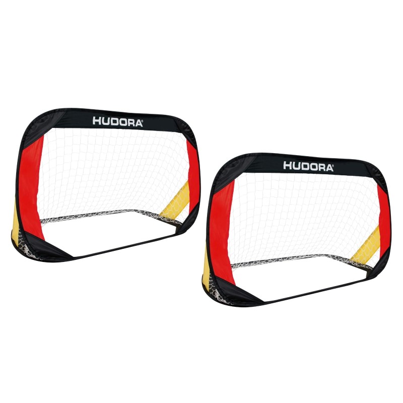 Hudora Pop-up Soccer goal, set of 2