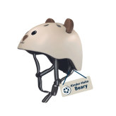 HUDORA children's helmet Beary, mocha, size 44-47