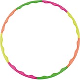Hudora Hula Hoop, Green, Orange, Yellow, Pink