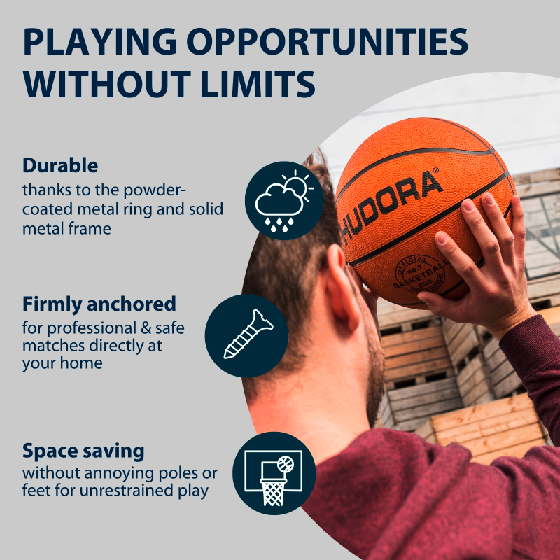 HUDORA Basketball Board Competition Pro