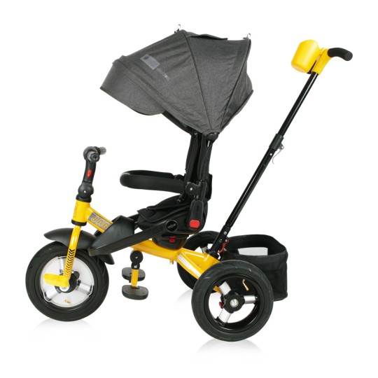 Tricycle JAGUAR /Air Wheels / BLACK YELLOW